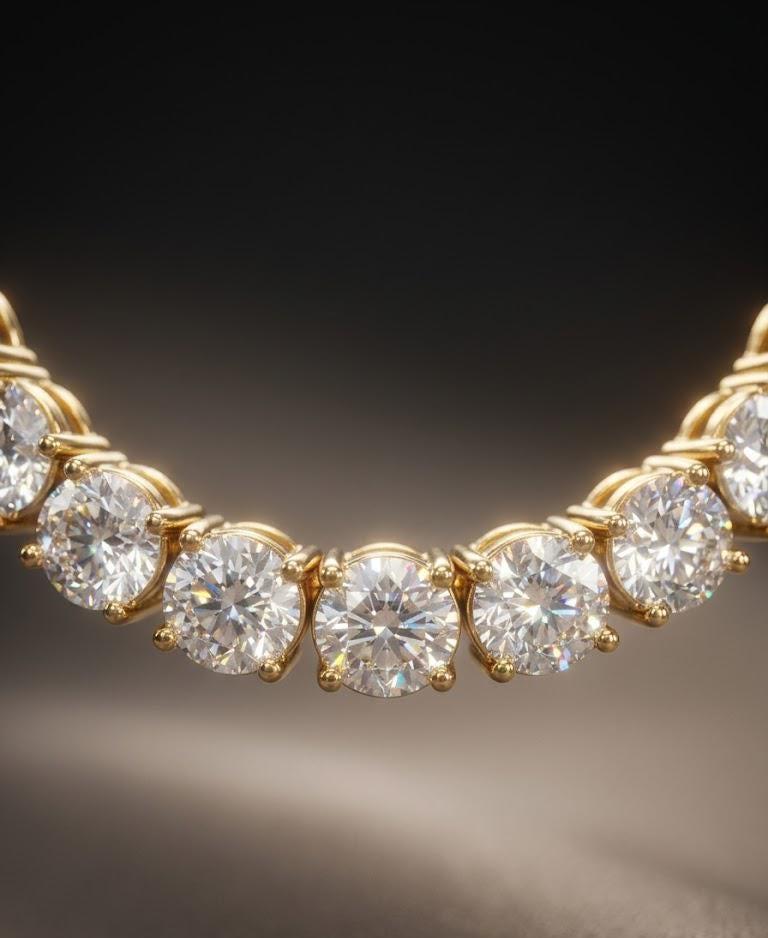 14K Gold Freshwater Pearl Necklace, Snake Clasp, Tarnish Resistant Bridal Jewelry